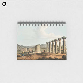 アートメモ帳-Aqueduct near Ephesus - オスマン帝国領内の景色 Memo.
