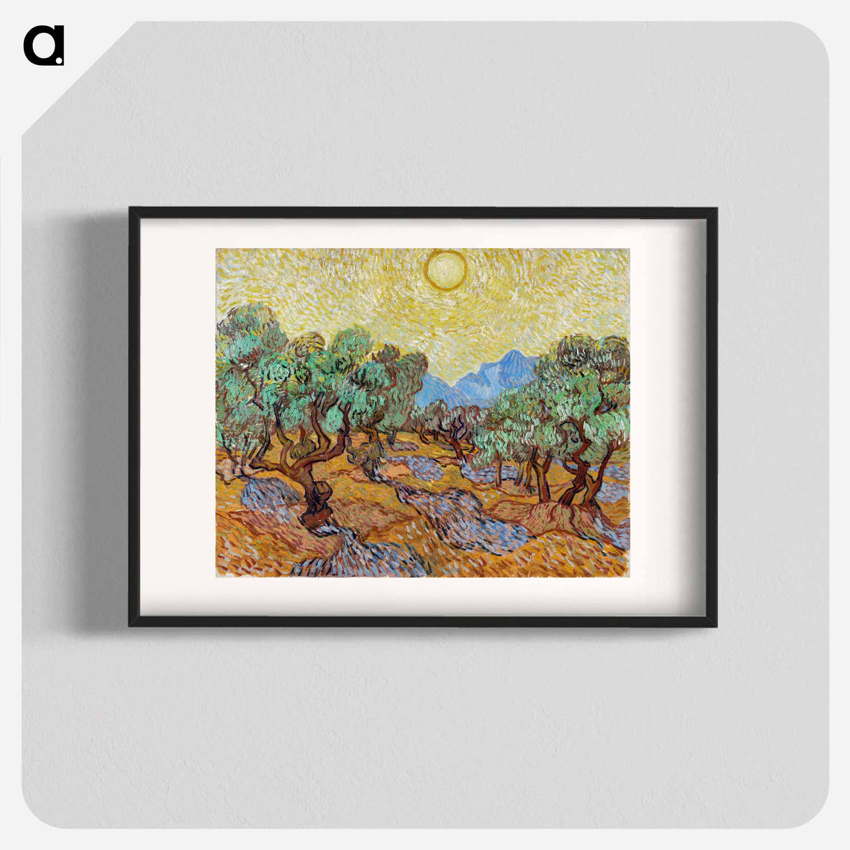 Olive Trees - Vincent van Gogh Poster.