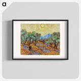 Olive Trees - Vincent van Gogh Poster.