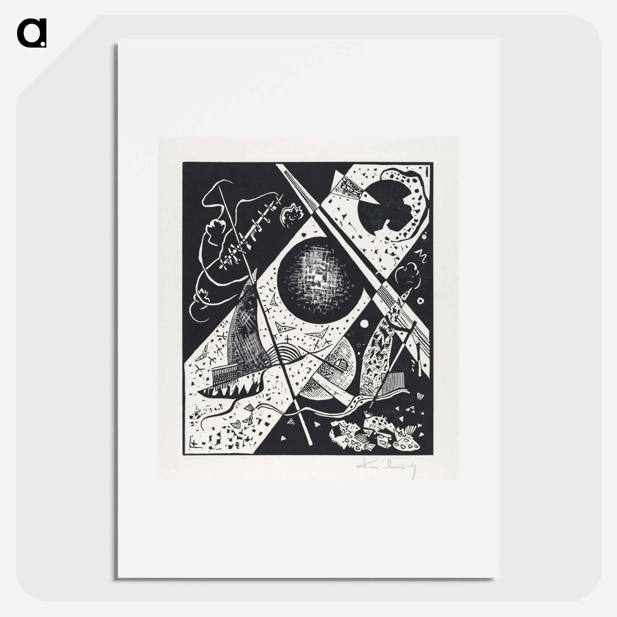 Kleine Welten VI (Small Worlds VI) - Wassily Kandinsky Poster.