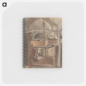 アートメモ帳-Interior of Bushey Church - ウィリアム ヘンリー ハント Memo.