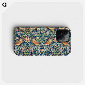 Strawberry Thief - ウィリアム モリス Phone Case.