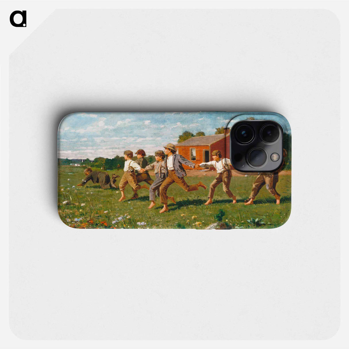 Snap the Whip - Winslow Homer Phone Case.