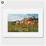 Snap the Whip - Winslow Homer Poster.