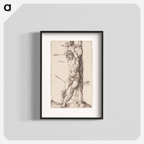 アートポスター-Saint Sebastian - アルブレヒト デューラー Poster.