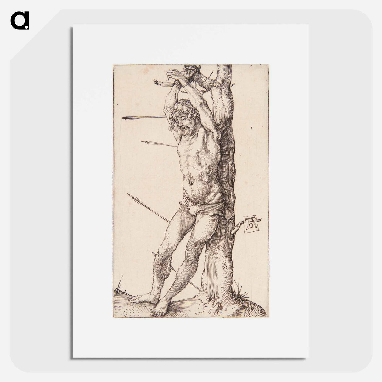 アートポスター-Saint Sebastian - アルブレヒト デューラー Poster.