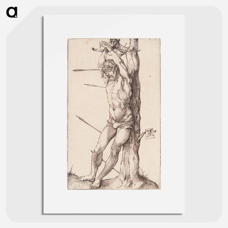 アートポスター-Saint Sebastian - アルブレヒト デューラー Poster.