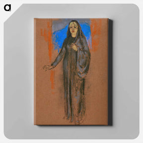 アートパネル-Sara Algood As Cathleen Ni Houlihan - 不思議の国のアリス Canvas.