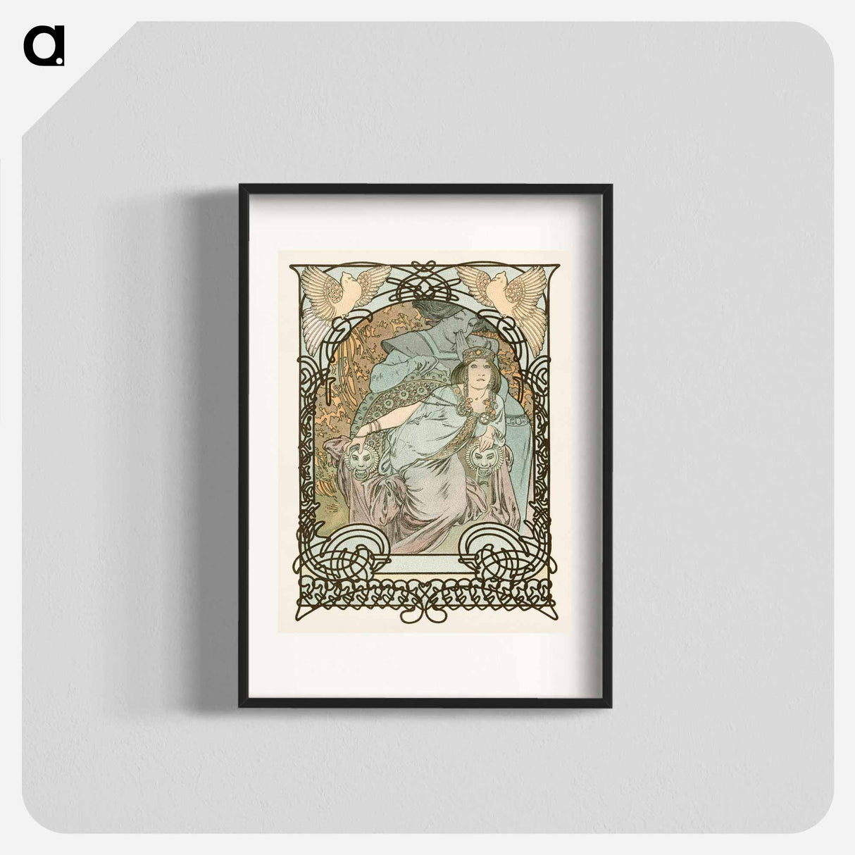 Ilsee, Princesse of Tripoli - Alphonse Mucha Poster.
