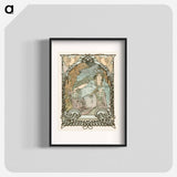 Ilsee, Princesse of Tripoli - Alphonse Mucha Poster.