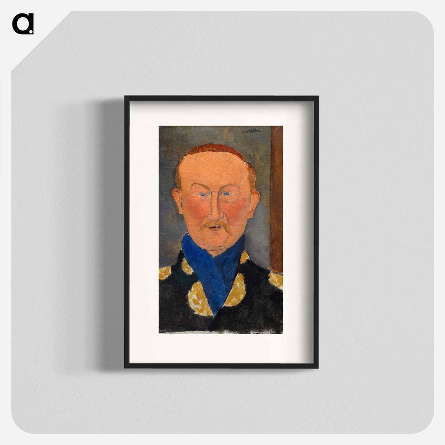 アメデオ・モディリアーニ「レオン・バクストの肖像」アートポスター