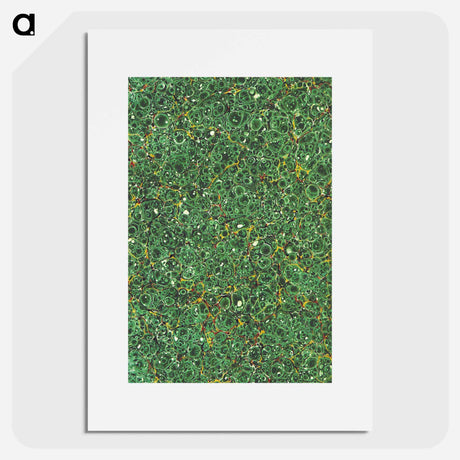 アートポスター-Decorative Paper from Sketches in Spain
 - 大英図書館 Poster.