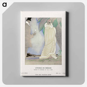 アートパネル-L'étoile du berger, Manteau de fourrure
 - シャルル マルタン Canvas.