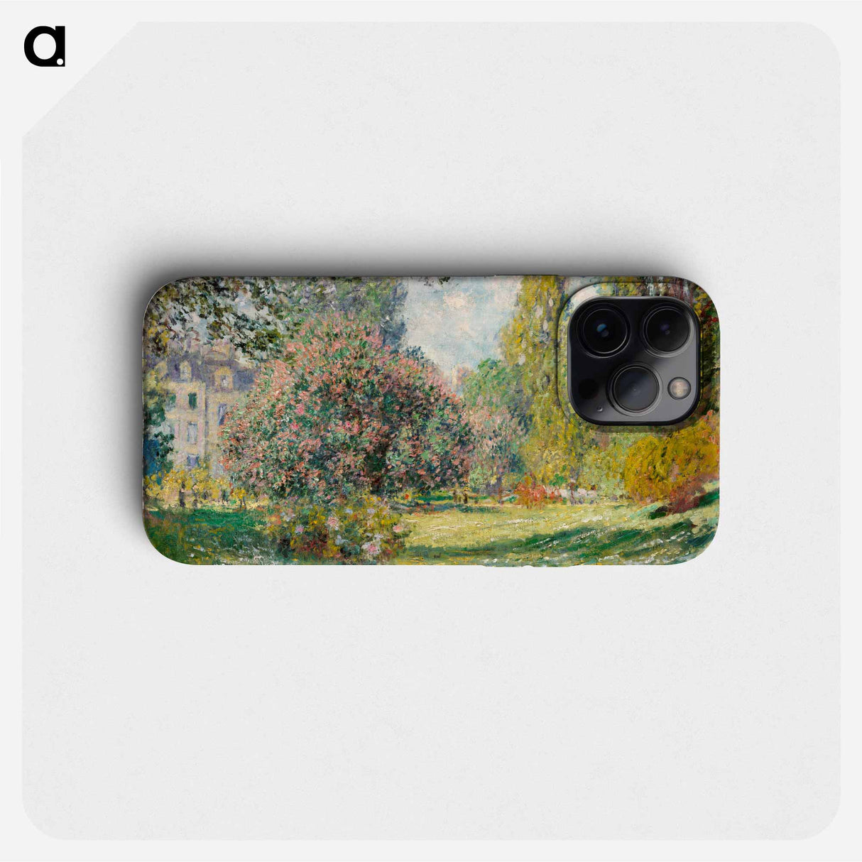 Landscape: The Parc Monceau - クロード モネ Phone Case.