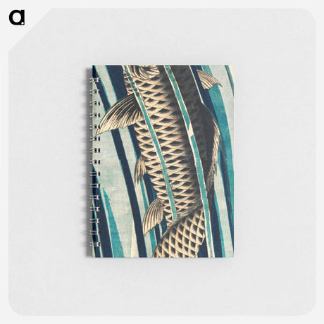 アートメモ帳-Carp Ascending a Waterfall
 - クリーブランド美術館 Memo.