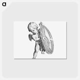 アートポストカード-Cupid from Prentwerk
 - コルネリス プロース ファン アムステル Postcard.