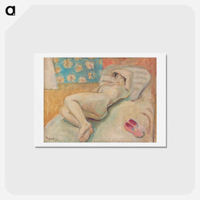アートポストカード-Resting Woman
 - シプリアン マジェルニク Postcard.