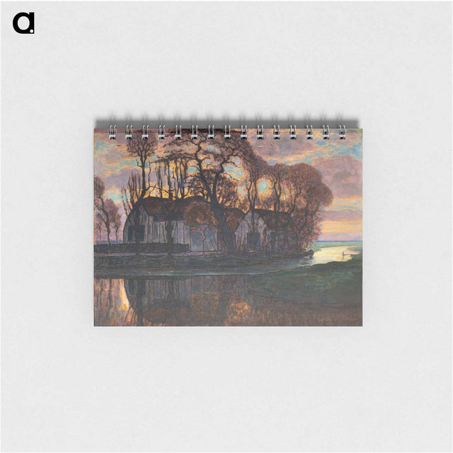 アートメモ帳-Farm Near Duivendrecht
 - ダラス美術館 Memo.