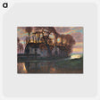 アートポストカード-Farm Near Duivendrecht
 - ダラス美術館 Postcard.