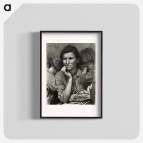 アートポスター-Migrant Mother, Nipomo, California - ドロテア ラング Poster.
