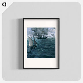 アートポスター-Edouard Manet's famous painting - エドゥアール マネ Poster.
