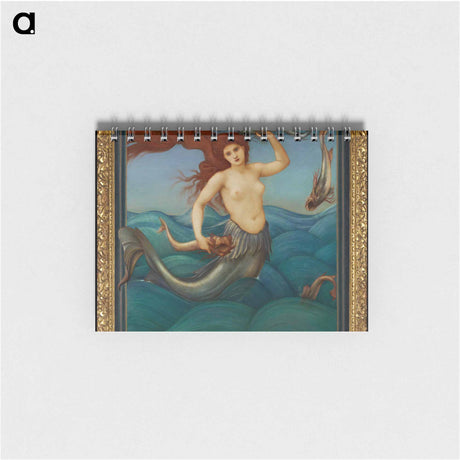 アートメモ帳-A Sea-Nymph - エドワード バーン ジョーンズ Memo.