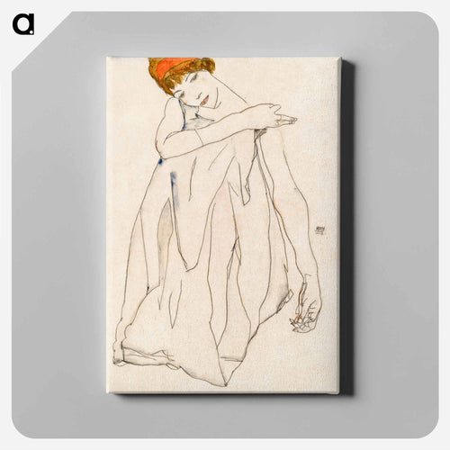 Dancer - Egon Schiele Canvas.