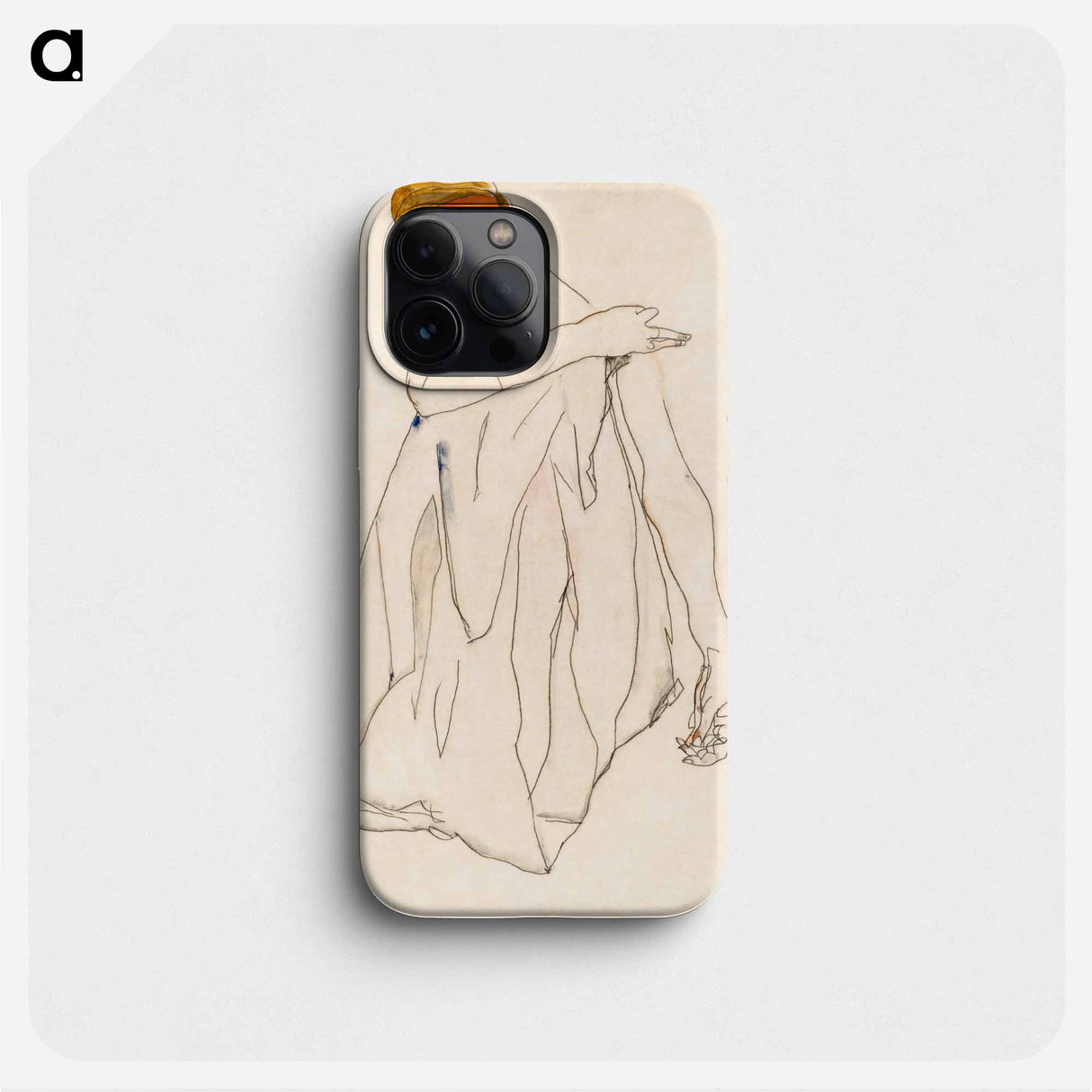 Dancer - Egon Schiele Phone Case.