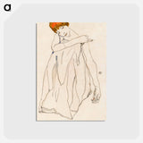 Dancer - エゴン シーレ Postcard.