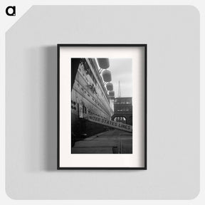アートポスター-United States steamship at London wharf - エリック リー ジョンソン Poster.