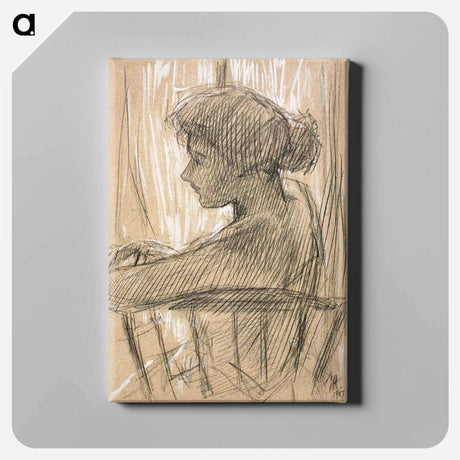 アートパネル-Against the Light - フレデリック チャイルド ハッサム Canvas.