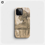 Against the Light - Frederick Childe Hassam Phone Case.