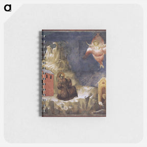 アートメモ帳-Stigmatization of St. Francis - ジョット ディ ボンドーネ Memo.