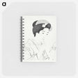 アートメモ帳-Woman Holding a Lip Brush
 - 橋口 五葉 Memo.