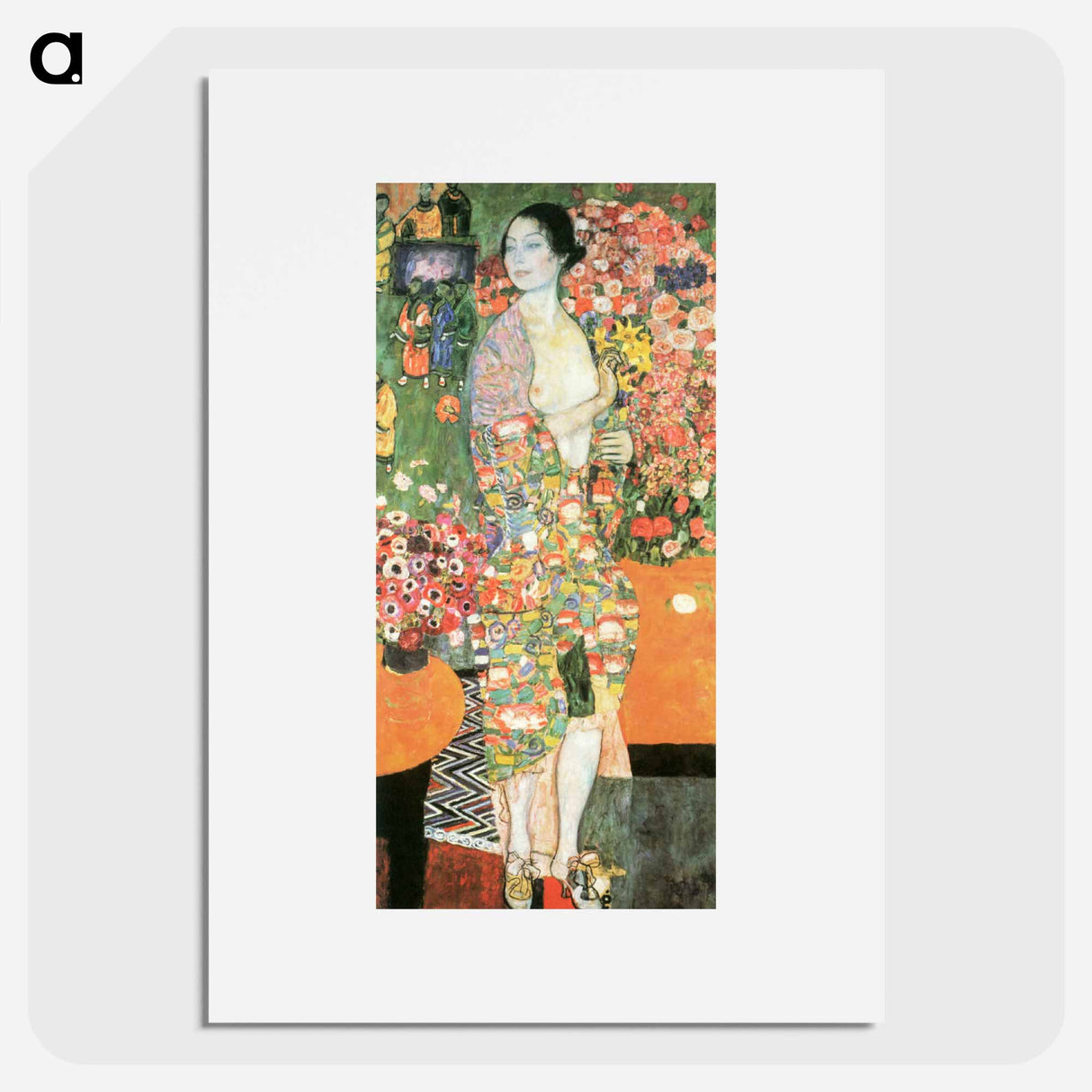 The Dancer - Gustav Klimt Poster.