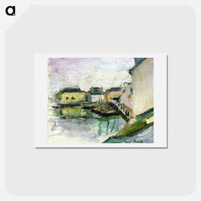 アートポストカード-The Port of Palais, Belle Ile - アンリ マティス Postcard.