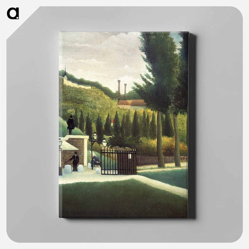 Toll Gate (The Customs Post) - Henri Rousseau Canvas.