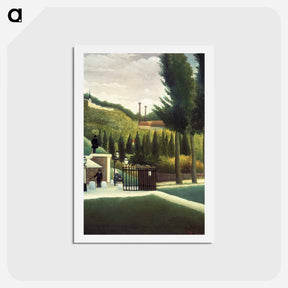 アートポストカード-Toll Gate (The Customs Post) - アンリ ルソー Postcard.