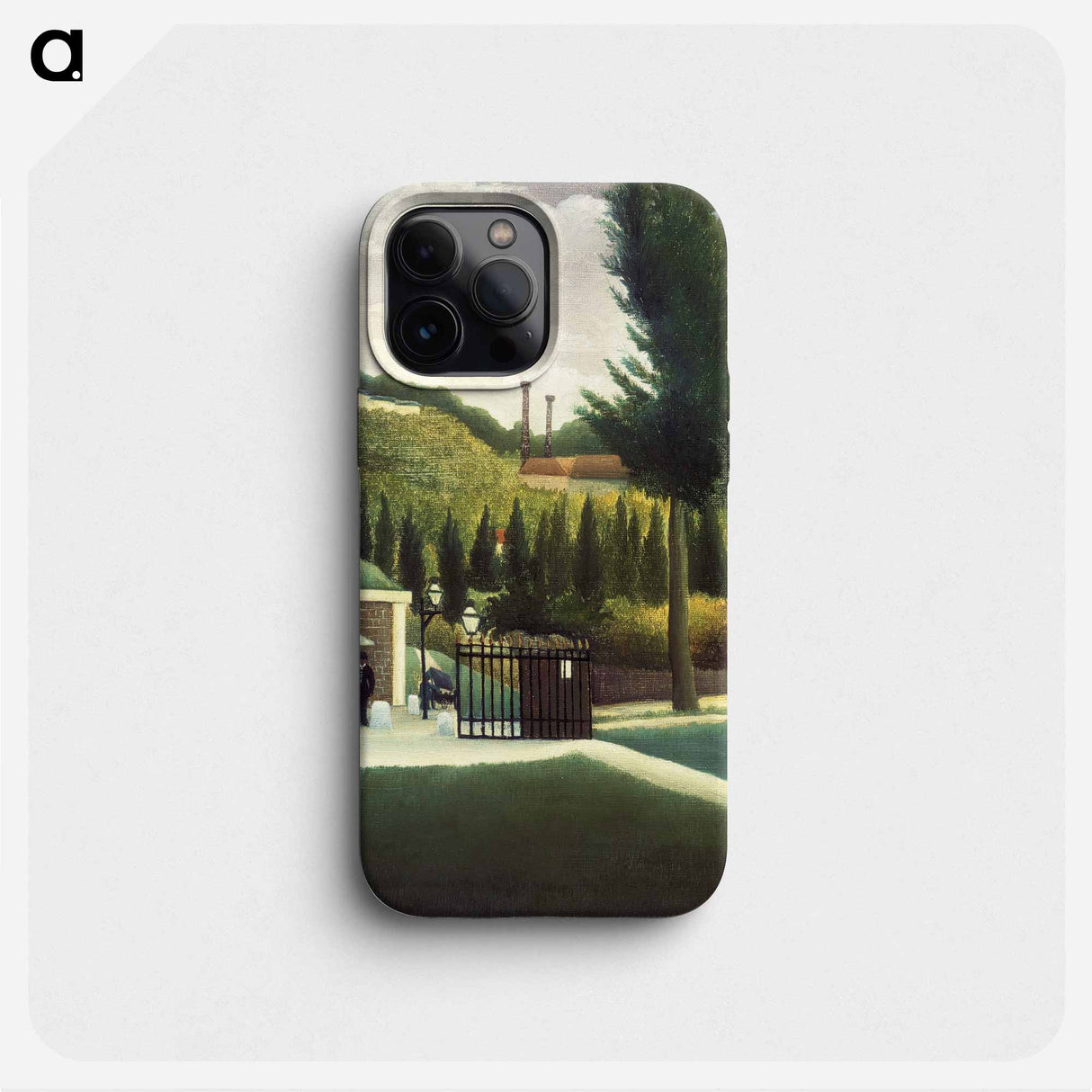 Toll Gate (The Customs Post) - アンリ ルソー Phone Case.