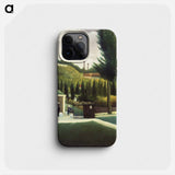 Toll Gate (The Customs Post) - Henri Rousseau Phone Case.