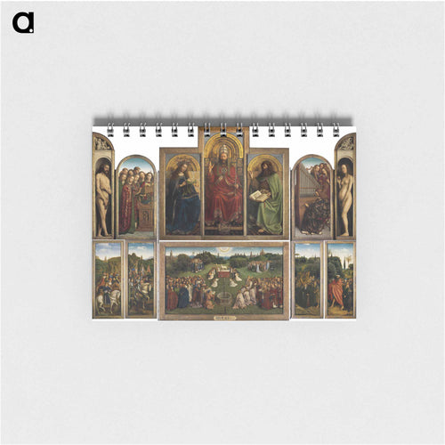 The Ghent Altarpiece (interior) - ヤン ファン エイク Memo.
