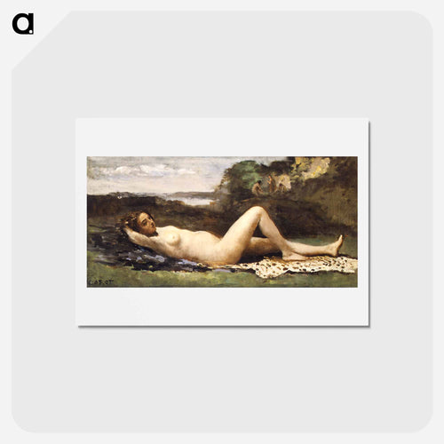 Bacchante in a Landscape
 - ジャン バティスト カミーユ コロー Postcard.