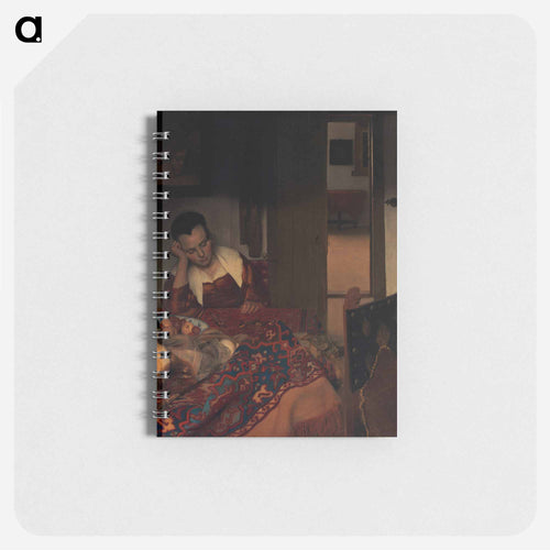 A Maid Asleep - ヨハネス フェルメール Memo.