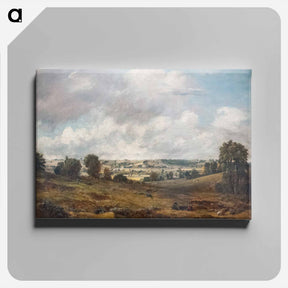 アートパネル-Dedham Vale from East Bergholt
 - ジョン コンスタブル Canvas.