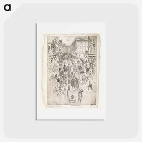 アートポストカード-New Oxford Street
 - ジョセフ ペネル Postcard.