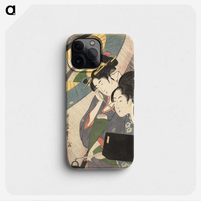 1-31_Kitagawa-Utamaro_phone