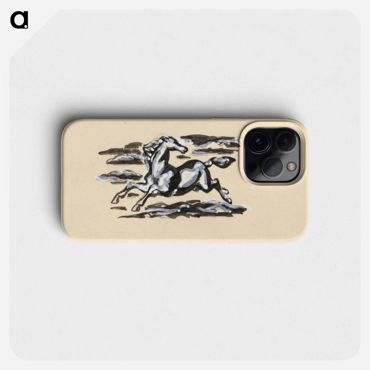 Galopperend paard - Leo Gestell Phone Case.