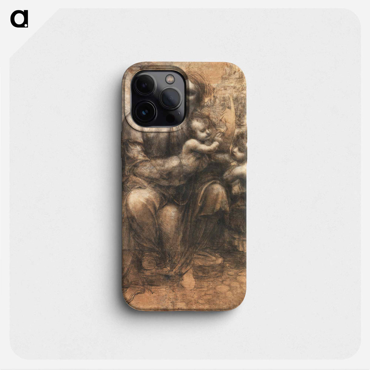 The Leonardo Cartoon - Leonardo da Vinci Phone Case.