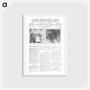 アートポストカード-w:Umberto Boccioni, 1911, La rue entre dans la maison; w:Luigi Russolo, 1911, Souvenir d’une nuit. Published in Les Annales politiques et littéraires, 1 December 1912 - ルイージ ルッソロ Postcard.