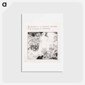 アートポストカード-The excellence of the sacrament and the dignity of the priesthood - モーリス ドニ Postcard.